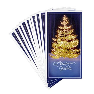 Imagem de Hallmark Pacote de dinheiro ou porta-cartões oferta, desejos de Natal (10 cartões com envelopes)