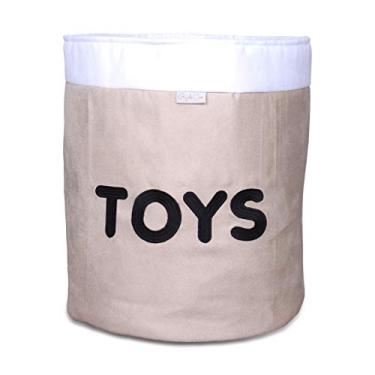 Imagem de Giz de Cor Confecções Cesto Organizador Toys Caqui/Cru Caqui/Cru