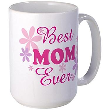 Imagem de Caneca de café especial Dia das Mães - Caneca de cerâmica Best Mom Ever-325 ml, chá, café