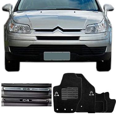 Imagem de Kit Tapete Carpete e Soleira Resinada Compatível com C4