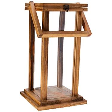 Imagem de Lanterna Grande Decorglass Multicolor