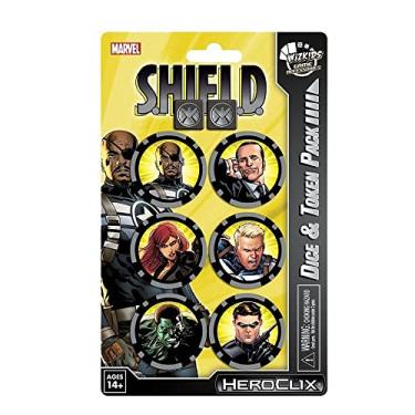 Imagem de Pacote de dados e fichas Heroclix Nick Fury Agent Of Shield