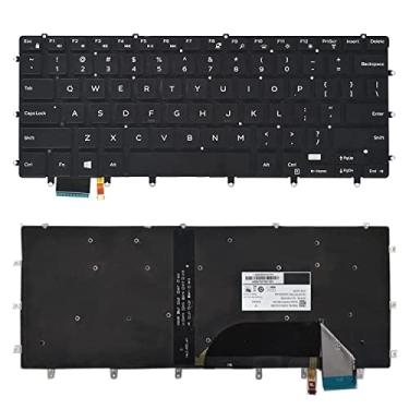 Imagem de US Keyboard with Backlight for Dell xps 15 9550 9560 (Black)