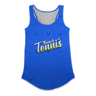 Imagem de Regata Fem Beach Tennis Azul