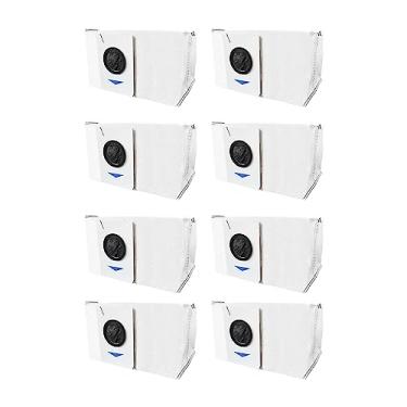 Imagem de NUHFUFA Robô aspirador de pó, 8 peças, acessórios compatíveis com Ecovacs T10S PRO Sweeper
