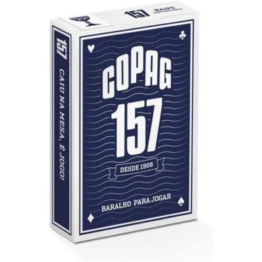 Imagem de Baralho 157 Tradicional Azul Naipe Convencional Copag