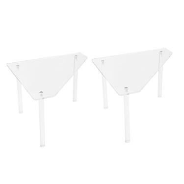 Imagem de VOSAREA 1 Conjunto De Rack De Exibição Prateleira De Banheira Organizador De Mesa Prateleira De Parede Transparente Suporte De Armazenamento De Cosméticos Acrílico Rack De