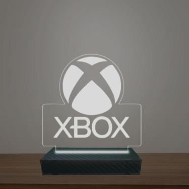 Imagem de Luminária Led 3d Xbox Abajur Luxo