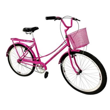 Imagem de Bicicleta aro 26 feminina tipo ceci tropical retrô mary pink