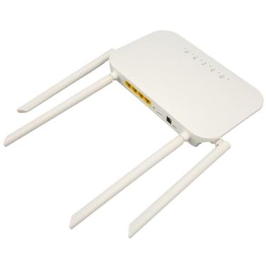 Imagem de Roteador Modem 4G LTE, Roteador WiFi de Estabilidade, Alta Sensibilidade, 4 Antenas, 300Mbps Com Slot para Cartão SIM para Casa (Plugue dos EUA)