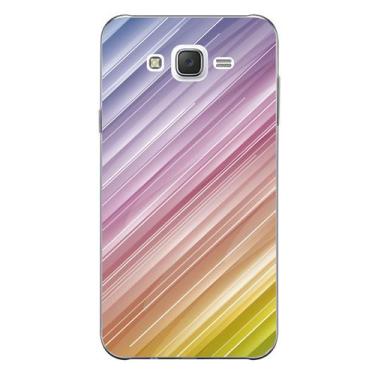 Imagem de Capa Case Capinha Samsung Galaxy  J7 Arco Iris Chuva - Showcase