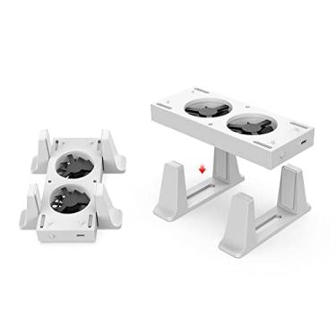 Imagem de 3 in 1 Functions Vertical Stand Holder 3 Speeds External Cooler 2 USB Ports Fans for Xbox Series S Console