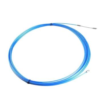 Imagem de Baoblaze Extrator de fio elétrico, ferramenta extrator de fio portátil, dispositivo de rosqueamento de fios para tubos pequenos através da parede, conduíte de, 15 metros