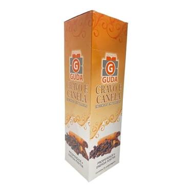 Imagem de Incenso Cravo e Canela Guda Indiano 25 Caixas com 7 Varetas