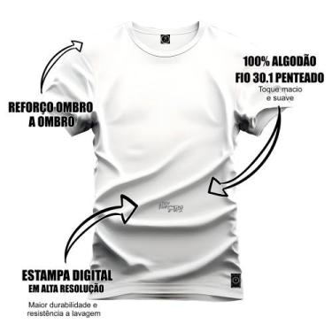 Imagem de Camiseta Plus Size Algodão T-Shirt Premium Estampada Anjo Capa - Nexst
