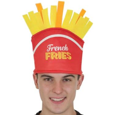 Imagem de Jacobson Hat Company French Fries Novelty Food Hat, Red