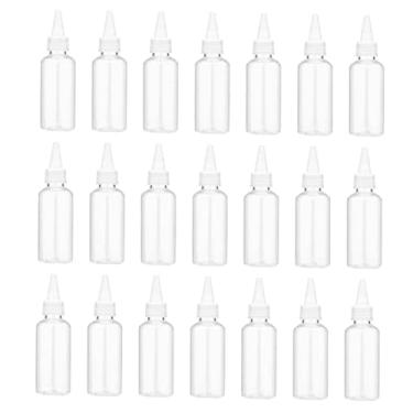 Imagem de Garrafas de shampoo com boca pontiaguda, 35 peças, vazio, maquiagem, tubo comestic, recipiente transparente, garrafas de cola/225