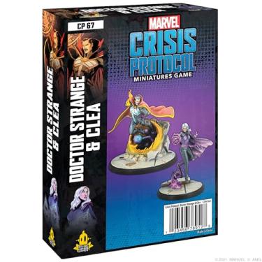 Imagem de Marvel Crisis Protocol Doctor Strange & Clea Character Pack | Miniatures Battle Game for Adults and Teens | Ages 14+ | 2 Players | Avg. Playtime 90 Minutes | Made by Atomic Mass Games