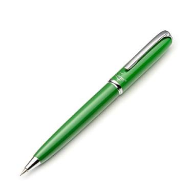 Imagem de ZenZoi Lapiseira verde com Schmidt Sistema de grafite torcido de 0,7 mm. Lápis elegante de metal completo para esboçar, desenhar, escrever e fazer anotações. Caixa de presente de luxo para homens ou