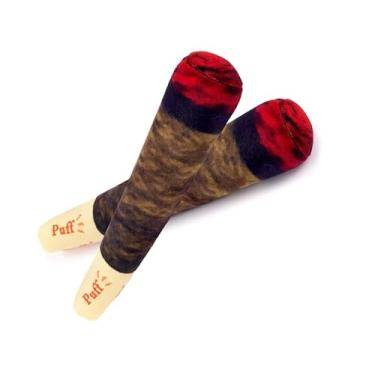 Imagem de Brinquedo para cães Doobie | Brinquedo para articulações | Brinquedo divertido para cães | Brinquedos legais para cães | Presentes para cães | Brinquedos engraçados para cães | Brinquedos para cães | Presente de aniversário para cães (2 unidades)