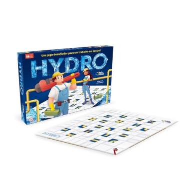 Imagem de Jogo Encanamento Hydro Tabuleiro Infantil Familia Brinquedo