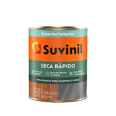 Imagem de Tinta para madeiras e metais esmalte brilhante seca rapido 0.9L - Azul del rey - 53699481, Suvinil Tintas