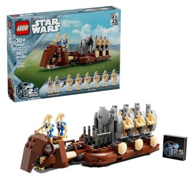 Imagem de LEGO Star Wars 25th Anniversary GWP 40686: Trade Federation Troop Carrier Buildable Model - Celebrate The Phantom Menace with 8 Figures and Iconic Rack Feature!