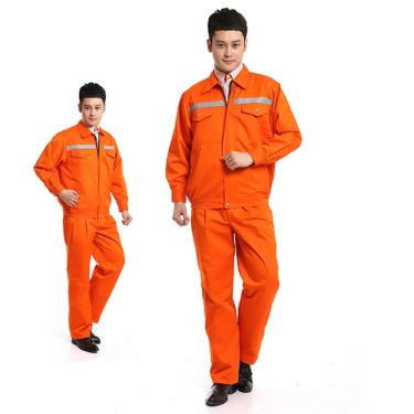 Imagem de Conjunto Uniforme Faixa Refletiva EPI  Segurança Profissional Obra Construçao Civil Prestador de Serviço