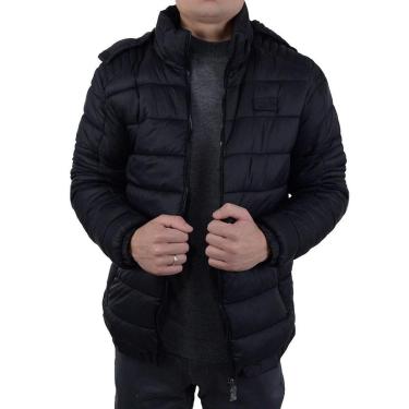 Imagem de Jaqueta Masculina Red Nose Nylon Peluciada Preta - 9560058-Masculino