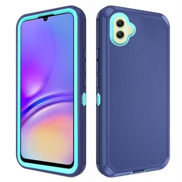 Imagem de Asuwish Capa de celular para Samsung Galaxy A05 capa de celular híbrida robusta à prova de choque rígida protetora à prova de quedas corpo inteiro acessórios móveis resistentes Ao5 A 05 mulheres