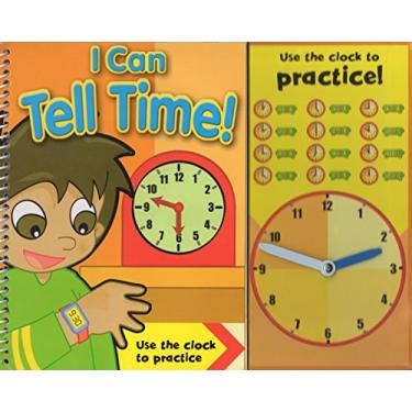 Imagem de I Can Tell Time! Hardcover, Clock Ready to Use with Moveable Arms for Practice!