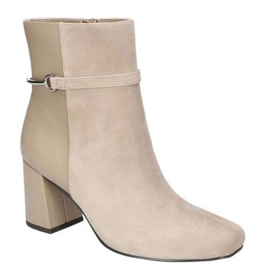Imagem de Bella Vita botas femininas Quincy, Couro de camurça amêndoa, 10 Narrow
