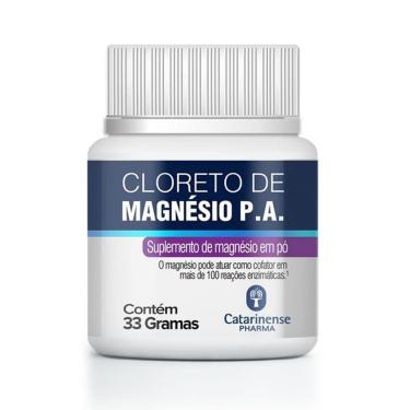 Imagem de Cloreto de Magnésio P.A - 33g - Catarinense Nutrição-Unissex