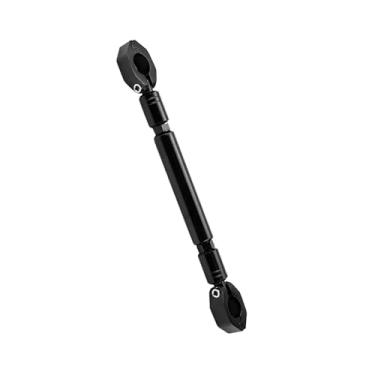 Imagem de Suuonee Barra de equilíbrio de motocicleta, liga de alumínio, guidão de equilíbrio de motocicleta, cruz, acessórios de motocicleta, barra transversal para motocicleta, guidão preto