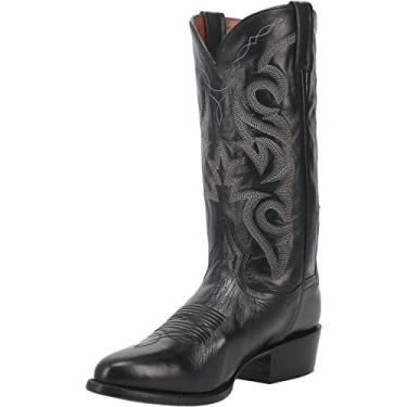 Imagem de Dan Post Botas masculinas Milwaukee bico redondo cano médio – Preta, Preto, 15