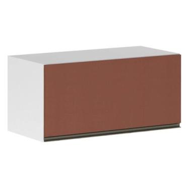 Imagem de Armário Perola Basculante 80 cm 1 Porta Luciane - Luciane Moveis