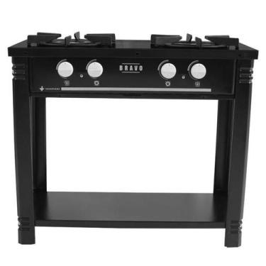 Imagem de Fogão A Gás Bravo BR2B Venâncio Industrial 2 Bocas