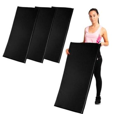Imagem de Kit 3 Colchonete de Ginástica Espuma para Treino Abdominal Perder Barr
