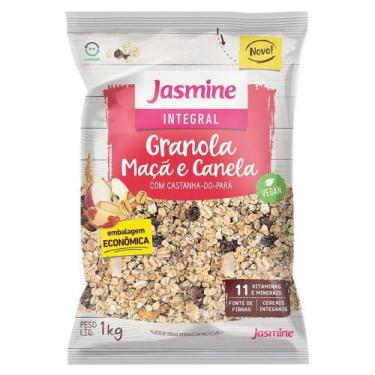 Imagem de Granola integral maça e canela - 1000g - JASMINE