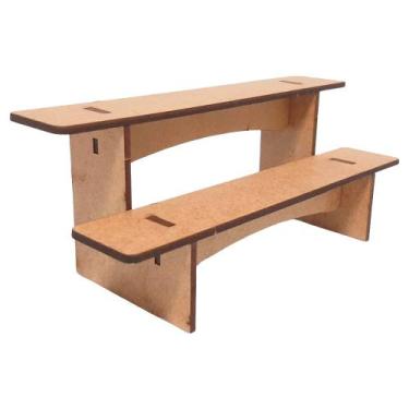 Imagem de Obstáculo Escara Mureta para Pista Skate de Dedo Fingerboard Radical K