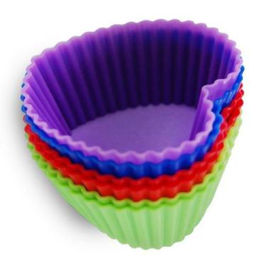 Imagem de 5709-jg forma cupcake coracao (6pcs) - KEHOME