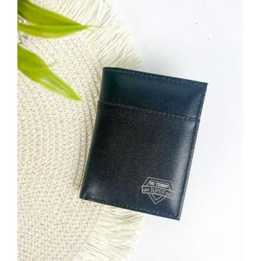 Imagem de Carteira Masculina em Couro Slim - Super Pai - Encanto Laser