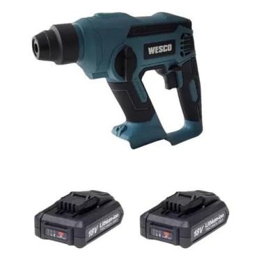 Imagem de Martelete Wesco Ws2990 + 2 Baterias 2ah 18v Sem Carregador