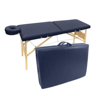 Imagem de Maca Divã Dobrável Maleta Legno Vega Capacidade 300kg, Depilação, Tatt