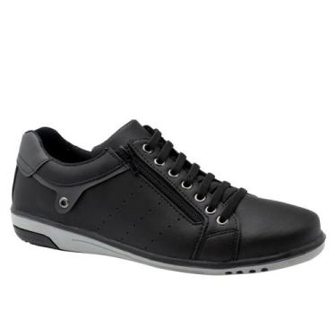 Imagem de Sapatenis Tenis Masculino Moda Casual Básico Sola Macia Lisa Estiloso 