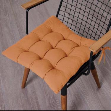 Imagem de Almofada Para Cadeira Futton Ox 40x40cm - Laranja - FASTLAR