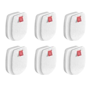 Imagem de Nispira IZ300 IZ300UK Filtros de esponja de feltro de espuma para Shark IZ300UKT IZ320 IZ320UK IZ320UKT filtros de acessórios para aspiradores de pó sem fio, 6 conjuntos