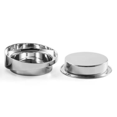 Imagem de Bowl Poli Prata Pequena com Tampa de Metal - St James
