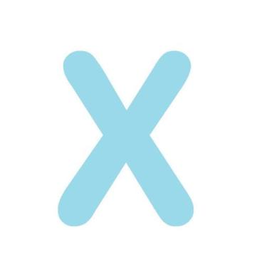 Imagem de Letras em EVA Alfabeto Azul Claro - 14cm - Extra Festas, X