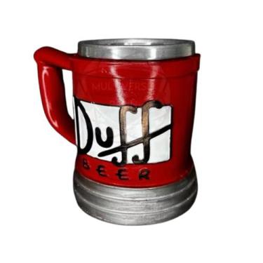 Imagem de Caneca Térmica Resina Duff Simpsons 3D Chopp - coisaria